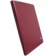 Krusell Luna Case 2 - кожен калъф и стойка за iPad 2 (червен)  thumbnail