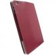 Krusell Luna Case 2 - кожен калъф и стойка за iPad 2 (червен)  thumbnail 2