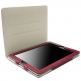 Krusell Luna Case 2 - кожен калъф и стойка за iPad 2 (червен)  thumbnail 3