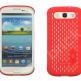 Samsung Cool Vent - поликарбонатов кейс за Samsung Galaxy S3 i9300 (червен)  thumbnail