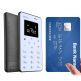 iNew Mini 1, супер тънък телефон с размер на кредитна карта (черен) thumbnail