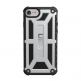 Urban Armor Gear Monarch Platinum - удароустойчив хибриден кейс за iPhone SE 2020, iPhone 7, iPhone 8 (сребрист-черен) thumbnail 2
