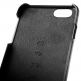 Mujjo Leather Wallet Case - кожен (естествена кожа) кейс с джоб за кредитна карта за iPhone 7 Plus, iPhone 8 Plus (черен) thumbnail 3