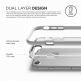 Elago Dualistic Case - хибриден кейс (поликарбонат + TPU) и HD покритие за iPhone SE 2020, iPhone 7, iPhone 8 (бял) thumbnail 4
