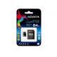 Adata Premier Pro microSDXC/SDHC 64GB UHS-I U3 (клас 10) - MicroSDXC U3 памет със SD адаптер за Samsung устройства (подходяща за 4K видео и GoPro) thumbnail 6