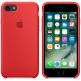Apple Silicone Case - оригинален силиконов кейс за iPhone SE 2020, iPhone 7, iPhone 8 (червен) thumbnail 4
