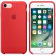 Apple Silicone Case - оригинален силиконов кейс за iPhone SE 2020, iPhone 7, iPhone 8 (червен) thumbnail 7
