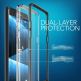 Verus Crystal Bumper Case - хибриден удароустойчив кейс за Samsung Galaxy Note 7 (черен-прозрачен) thumbnail 4