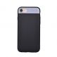 Comma Vivid Leather Case - кожен кейс за iPhone SE 2020, iPhone 7, iPhone 8 (черен) thumbnail 4