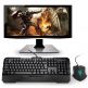 Tecknet Gaming Combo X861 - комплект геймърска клавиатура и мишка с LED подсветка (за Mac и PC) thumbnail 3