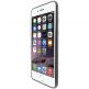 Macally Luxr Soft Case - силиконов (TPU) калъф за iPhone 7 Plus, iPhone 8 Plus (прозрачен-черен) thumbnail 4
