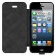 Zens Wireless Charging Flip Cover  - кейс за безжично зареждане на iPhone 5 (черен) thumbnail