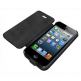 Zens Wireless Charging Flip Cover  - кейс за безжично зареждане на iPhone 5 (черен) thumbnail 2