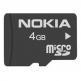 Nokia MU-41 microSDHC карта памет 4GB + SD адаптер thumbnail