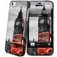 iPaint London Case - дизайнерски поликарбонатов кейс, защитно покритие за дисплея и скин за iPhone 5S, iPhone 5 thumbnail