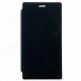 Kalaideng Swift Flip Case - кожен калъф, тип портфейл и поставка за Sony Xperia M2 (черен) thumbnail