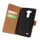 Wallet Flip Case - кожен калъф, тип портфейл за LG G3 (черен) thumbnail 2