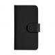 Wallet Flip Case - кожен калъф, тип портфейл за Samsung Galaxy S5 Mini SM-G800 (черен) thumbnail