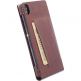 Krusell Kalmar Flip Case - вертикален кожен калъф с капак за Sony Xperia Z3 (кафяв) thumbnail 2