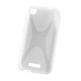 X-Line Cover Case - силиконов калъф за HTC Desire 320 (прозрачен) thumbnail