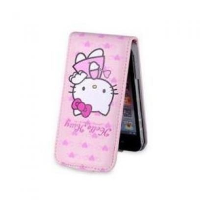 Hello Kitty кожен калъф за iPhone 4 3