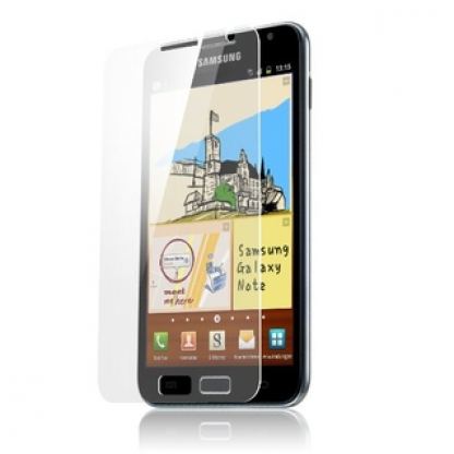 Elago G4 Slim Fit Case - кейс и HD покритие за Samsung Galaxy Note (тъмносин)  3
