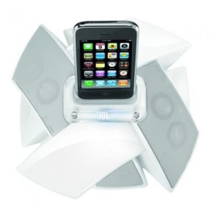 JBL On Stage Micro IV - спийкър с дистанционно за iPhone и iPod (бял)  4