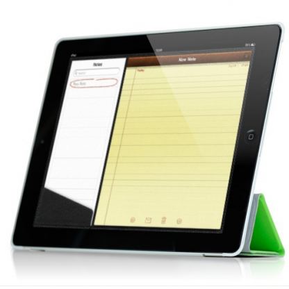 Tunewear Eggshell - кейс за iPad 3 (съвместим с Apple Smart cover) - черен  8