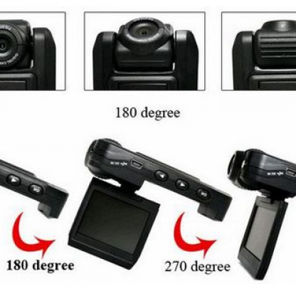 HD камера за автомобил с два диода за нощни снимки, функция анти-вибрация, 1280х960 резолюция 4