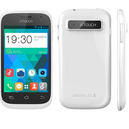XTOUCH Ocean, Цена, телефон с две сим карти, 3.5" екран, Andrоid 4.2  2
