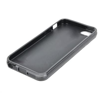 Protective TPU Case - термополиуретанов калъф за iPhone 5 (черен-лъскав) 4