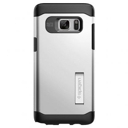 Spigen Slim Armor Case - хибриден кейс с поставка и най-висока защита за Samsung Galaxy Note 7 (бял) 2
