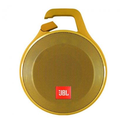 JBL Clip Plus Wireless - водонепромокаем безжичен портативен спийкър (с карабинер) с микрофон за мобилни устройства (жълт) 3