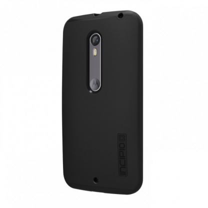 Incipio Dual Pro - удароустойчив хибриден кейс за Motorola Moto X3, Style, X Pure Edition (черен) 2