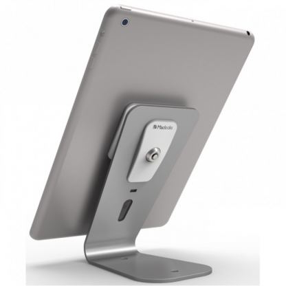 Maclocks The HoverTab Security Tablet Stand Universal - универсална поставка със заключващ механизъм за смартфони и таблети (сребриста) 3