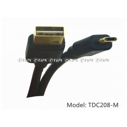 TIPX Double Side microUSB Cable - двустранен microUSB кабел за мобилни устройства с microUSB (1 метър) 2