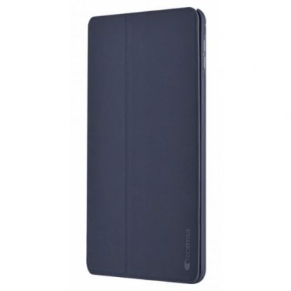 Comma Elegant Case - кожен калъф и поставка за iPad mini 4 (тъмносин) 3