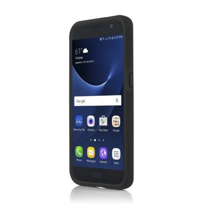 Incipio Dual Pro Case - удароустойчив хибриден кейс за Samsung Galaxy S7 (черен) 3