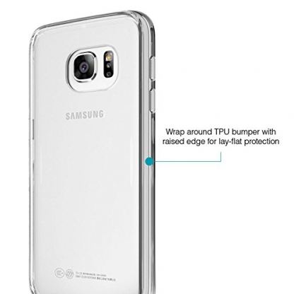 Prodigee Scene Case - хибриден удароустойчив кейс за Samsung Galaxy S7 (прозрачен) 3