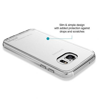 Prodigee Scene Case - хибриден удароустойчив кейс за Samsung Galaxy S7 (прозрачен) 5
