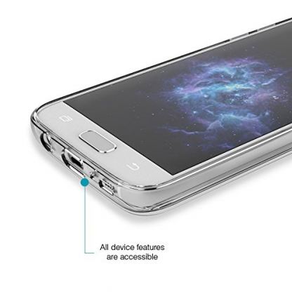 Prodigee Scene Case - хибриден удароустойчив кейс за Samsung Galaxy S7 (прозрачен) 6