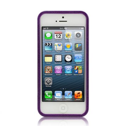Prodigee Stardust Case - поликарбонатов слайдер кейс за iPhone SE, iPhone 5S, iPhone 5 (лилав) 2
