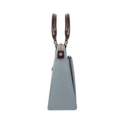 Moshi Urbana Mini Bag - стилна кожена чанта за MacBook 12 с отделение за таблети и смартфони (син) 10
