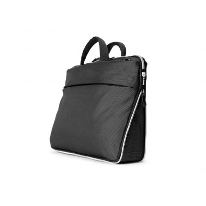Booq Taipan Super Slim 15 - чанта с дръжки и презрамка за MacBook Pro 15, Pro Retina 15 и мобилни устройства до 15.4 инча (черна) 2