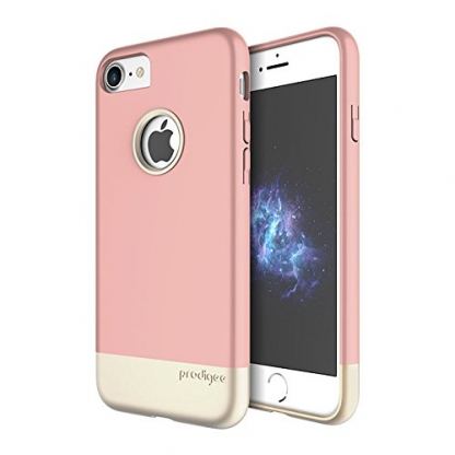 Prodigee Fit Case - поликарбонатов слайдер кейс за iPhone SE 2020, iPhone 7, iPhone 8 (розово злато) 3