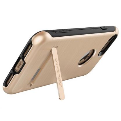 Verus Duo Guard Case - висок клас хибриден удароустойчив кейс за iPhone SE 2020, iPhone 7, iPhone 8 (златист) 4