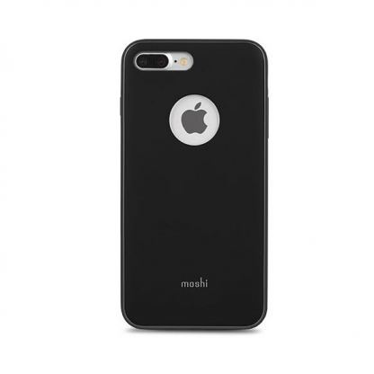 Moshi iGlaze Case - тънък удароустойчив хибриден кейс за iPhone 7 Plus, iPhone 8 Plus (черен) 8