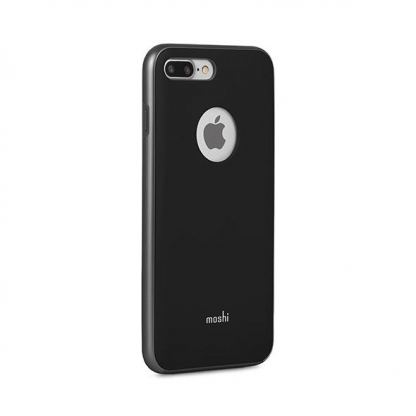 Moshi iGlaze Case - тънък удароустойчив хибриден кейс за iPhone 7 Plus, iPhone 8 Plus (черен) 3