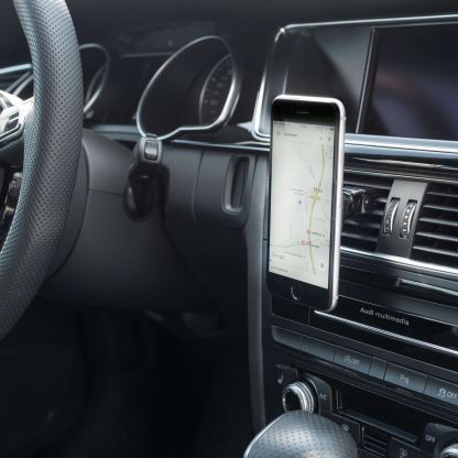 4smarts Ultimag Magnetic Vent Car Holder Clampmag - магнитна поставка за радиатора на кола за iPhone и смартфони (черен) 13