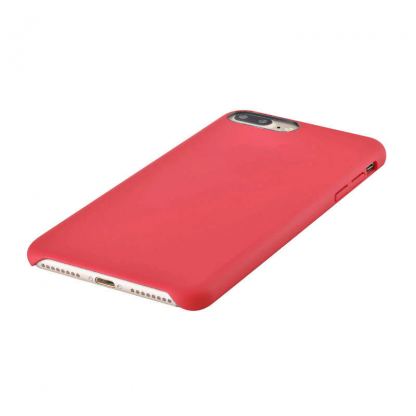 Devia Successor Silicone Case - силиконов (TPU) калъф за iPhone 7 Plus, iPhone 8 Plus (червен) 3
